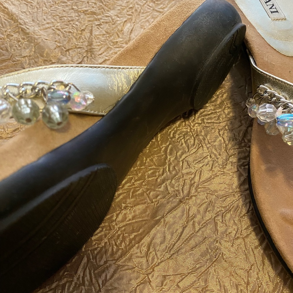 ALFANI BEADED SANDALS NWOT - Picture 3 of 7